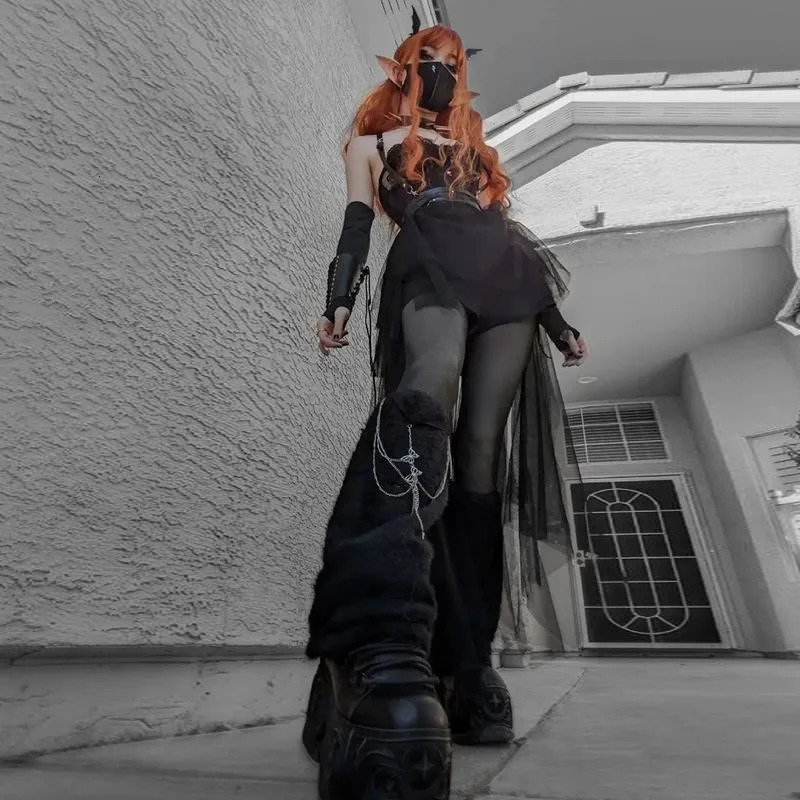 Emo High Waist Irregular Sexy Slim Skirt Harajuku Gothic Mesh Women Y2k Egirl Alternative Indie Clubwear Female 250211