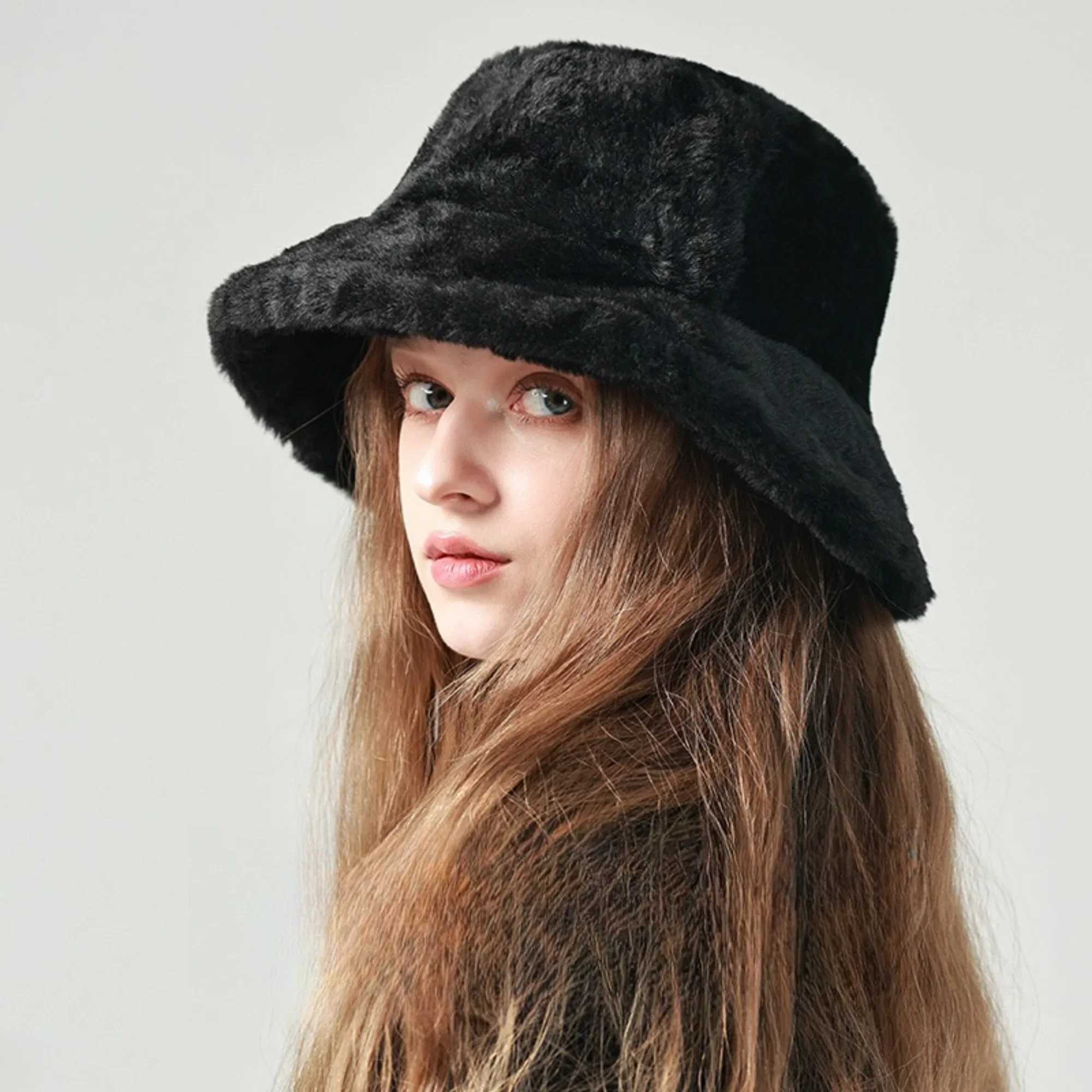 Perfect Thicken Turban Cap Bucket Hat Keep Warm Winter Hat Panama Cap Fancy Top hat Photography Formal Hat for Ladies Women W250217