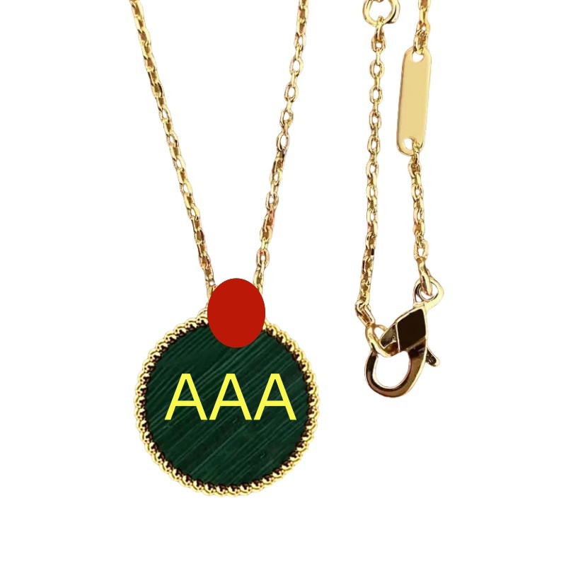 heart necklace designer necklace designer for women mens jewelry 925 14K Gold Plated Christmas Halloween Valentine's Day small flower letter pend