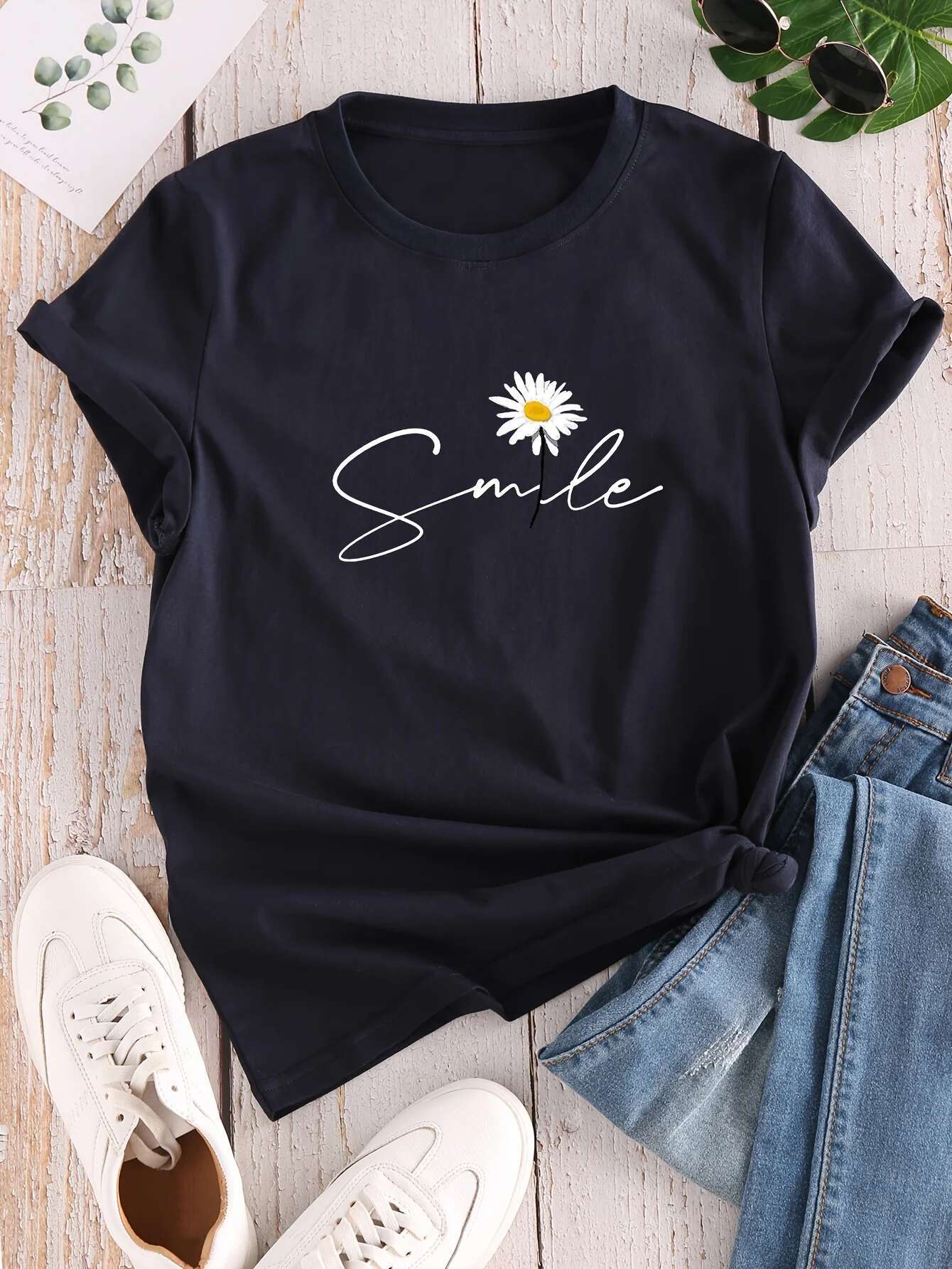WER Letter Printed Round Neck T-shirts For Spring And Summer Casual Short Sleeved Tshirt For Women's Tops Fashion Designer T Shirt