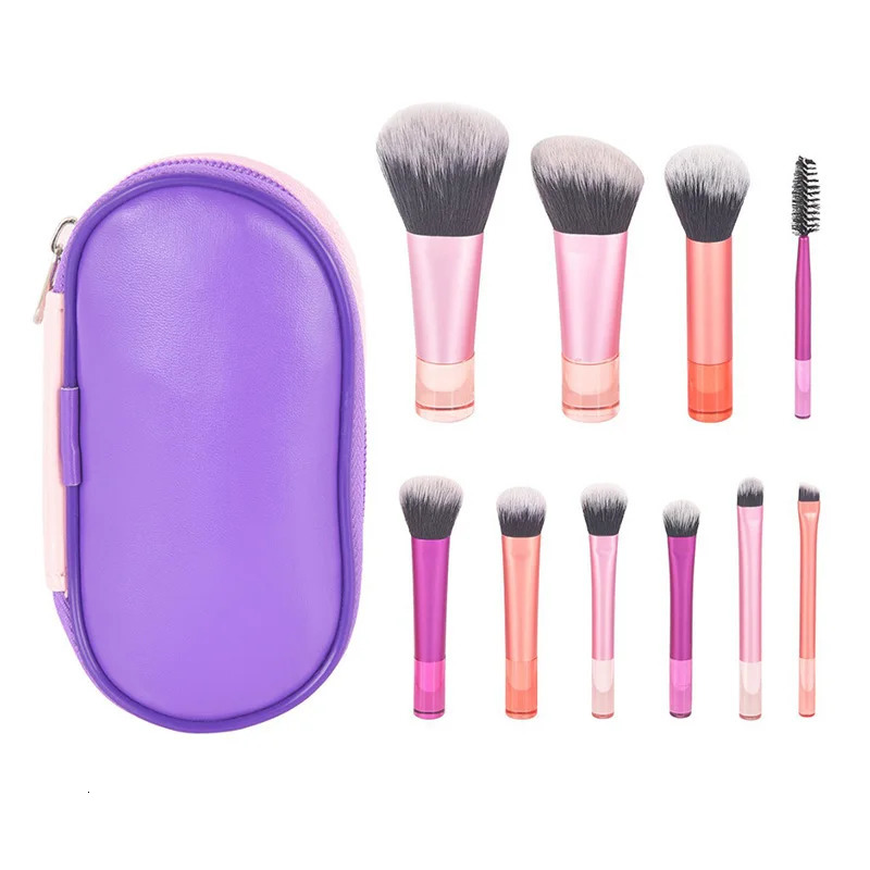 Wholesale Real Technique Travel Fantasy Mini Brush Kit Makeup Brushes For Eyeshadow Highlight Contour Concealer Mini Sized 250207