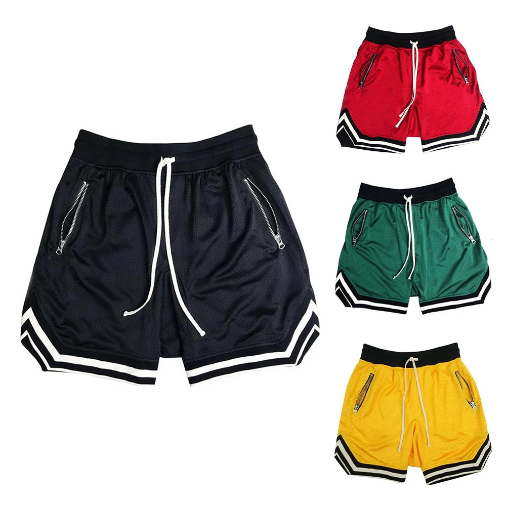 Mens Sports Shorts Basketball Mesh Quick Dry Gym for Summer Fitness Joggers Casual Breathable Short Pants Scanties Male 250217