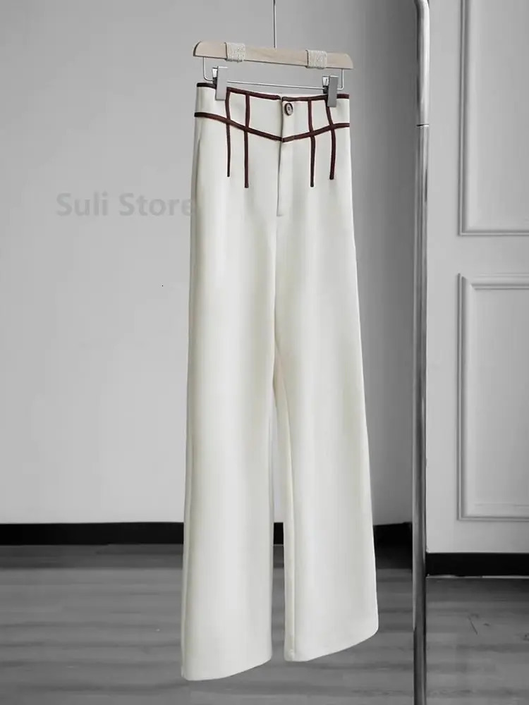 High-quality Age-reducing Early Autumn Outfit Xiaoxiangfeng Casual Fashion Sweatshirt Two-piece Suit for Women vestido 250210