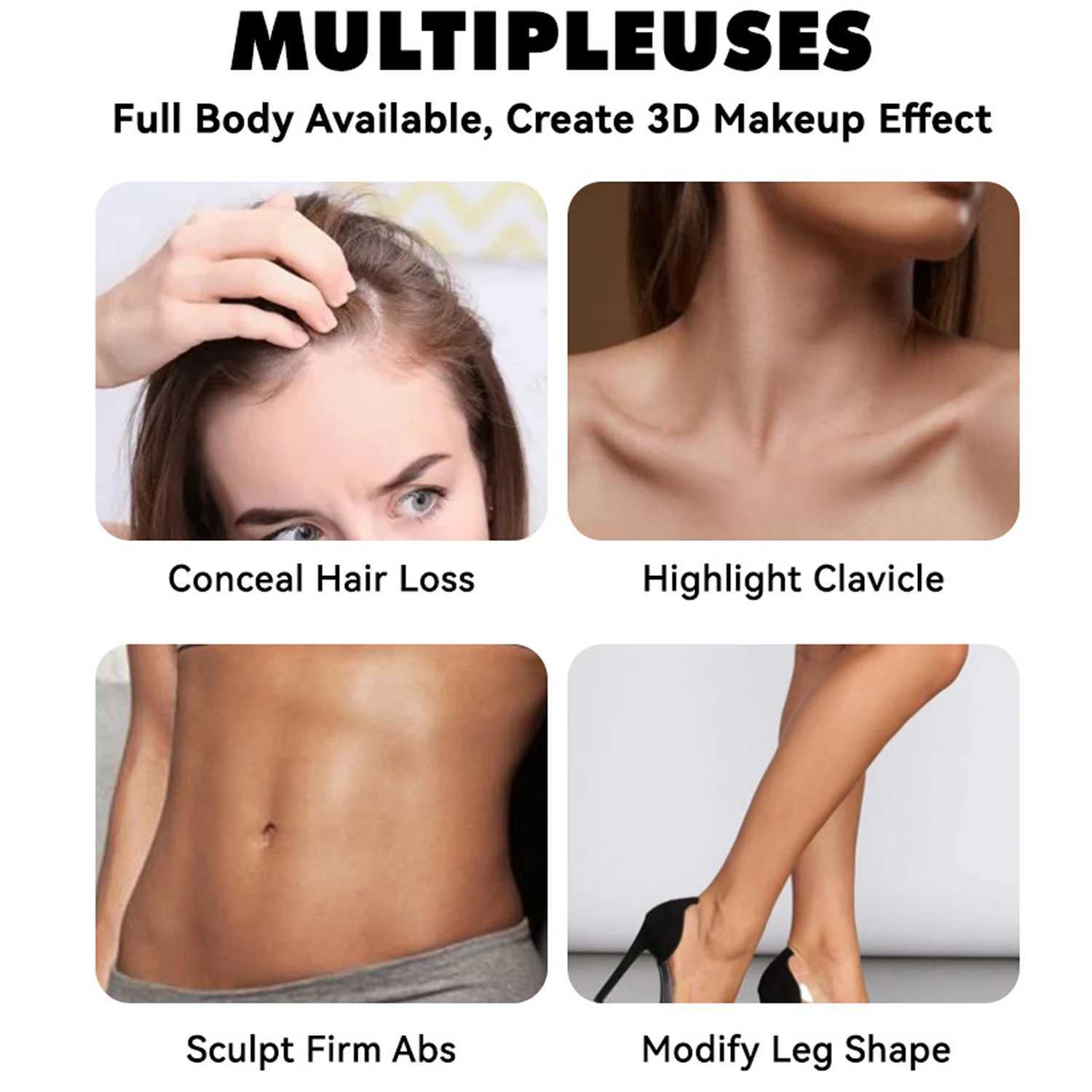 Face Contour Bronzer Stick Face Brighten Highlighter Bar Shimmer Highlighter B Stick Concealer Cream Makeup Tool CosmeticsW250217