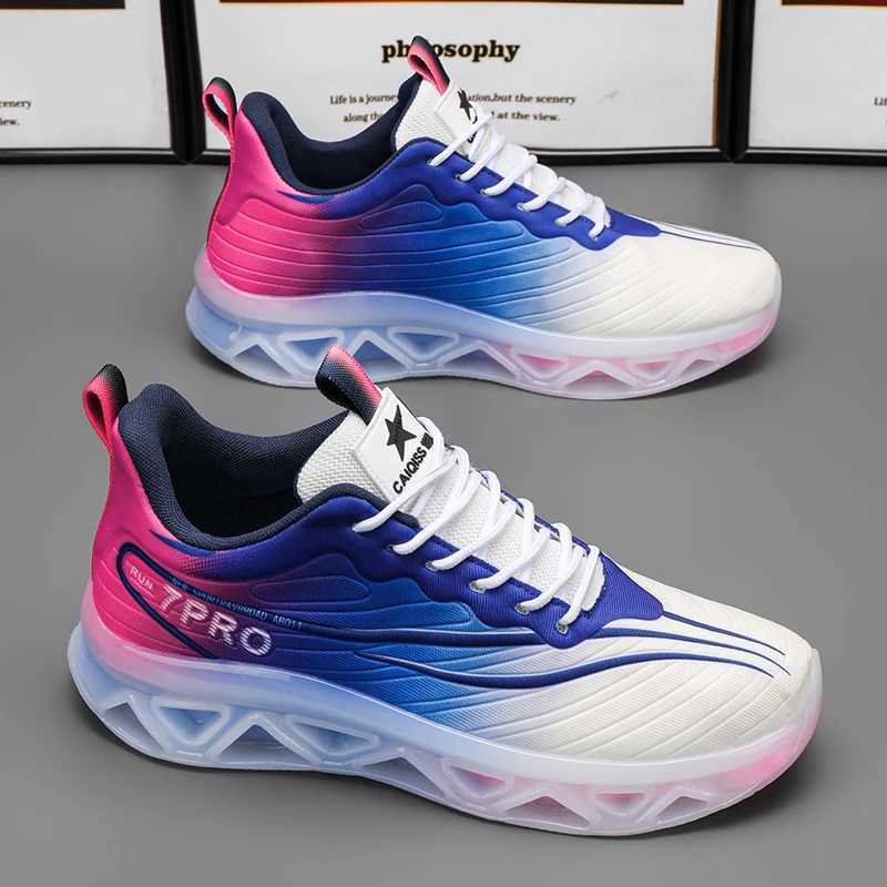New Tide Unisex Running Sport Sneakers Colorf Mens Jogging Shoes Cfortable Wen Fitness Athlete Shoes Z250411