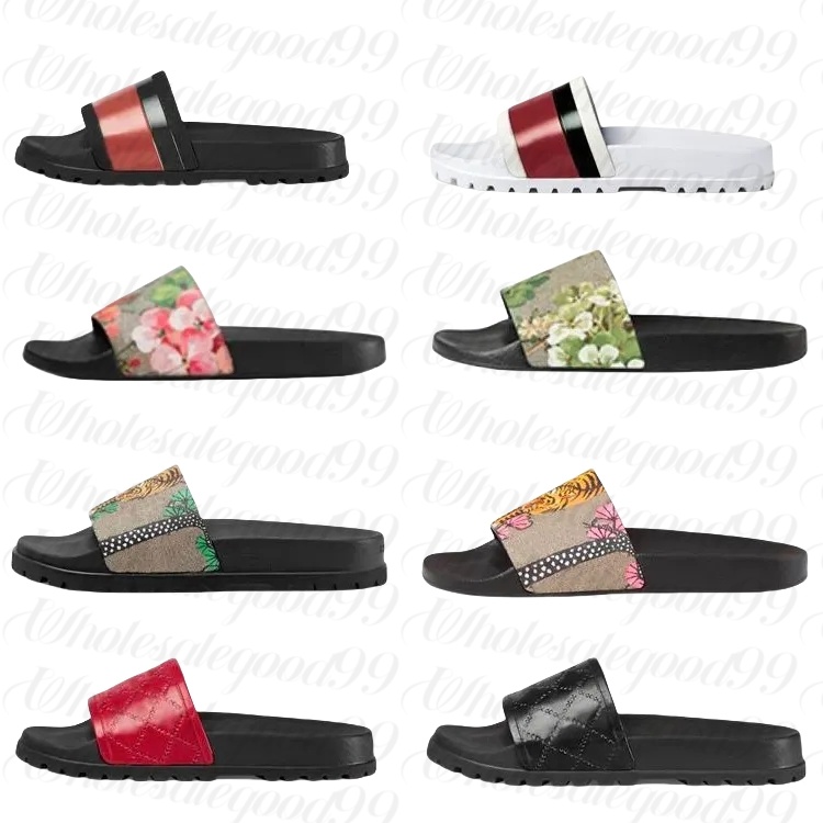 DHgate Flip flop Floral slides Man sandal famous Designer Woman tazz Slipper sandale Flat Casual Shoe Fashion Summer sandalen Loafer Leather beach Pool Mule Sliders