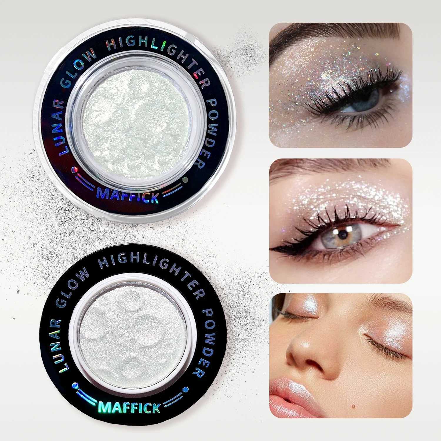 Three-color Planet Highlighter Bursting With Pearl-like Shimmer Waterproof Natural Everyday Highlighter EyeshadowXJ250217