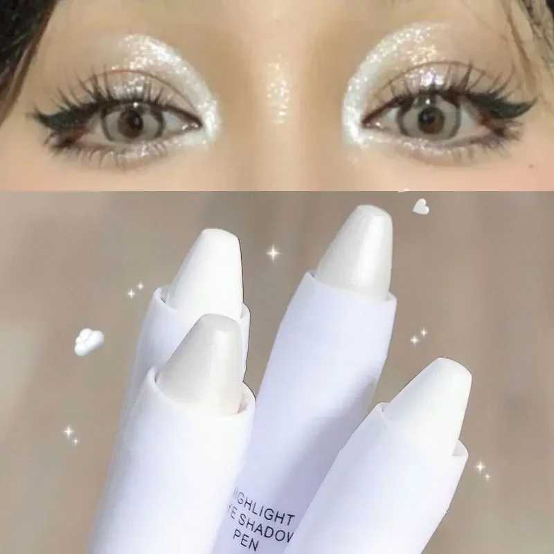 Diamond White Eyelid Highlighter Pen for Brightening Eye Glitter Golden Eyeliner Eyeshadow Stick for Stunning Makeup ResultsW250217