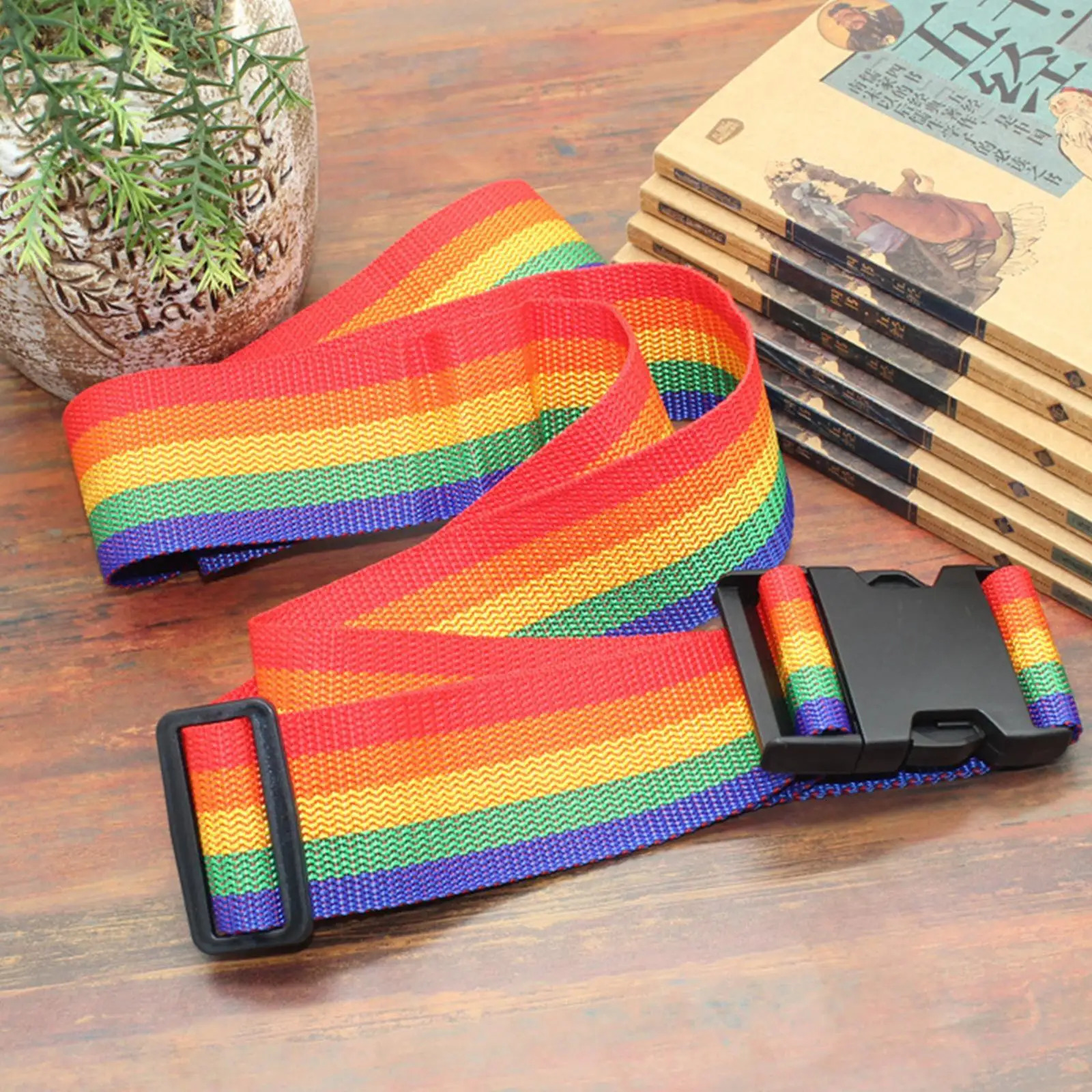 Travel Belt Trolley Seat Belt Luggage Packing Box Cross Strap Suitcase Packing Seat Belt Reinforced Adjustable Straps Accessory 250214