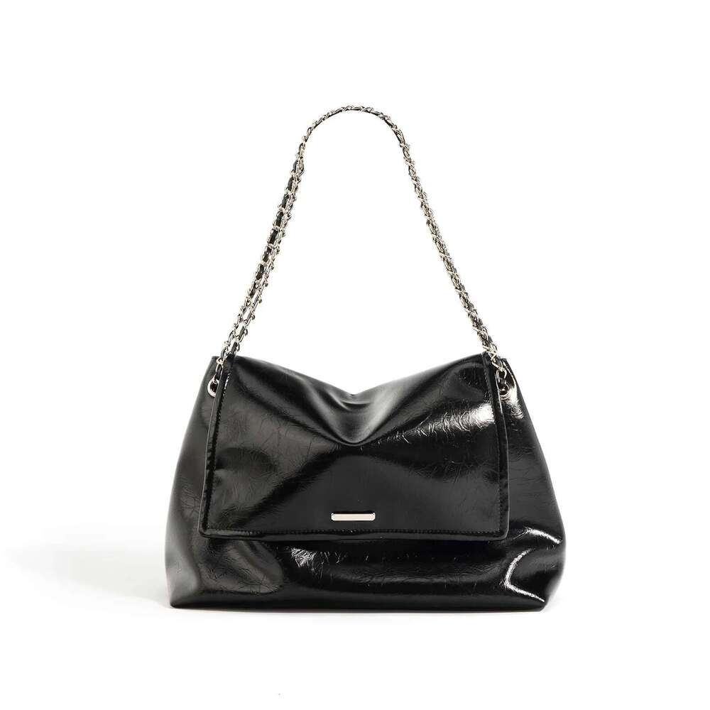 2023 Stylish Shoulder Women With Chain Large Capacity Tote Bags Genuine Leather Ladies Handbags For Commuting