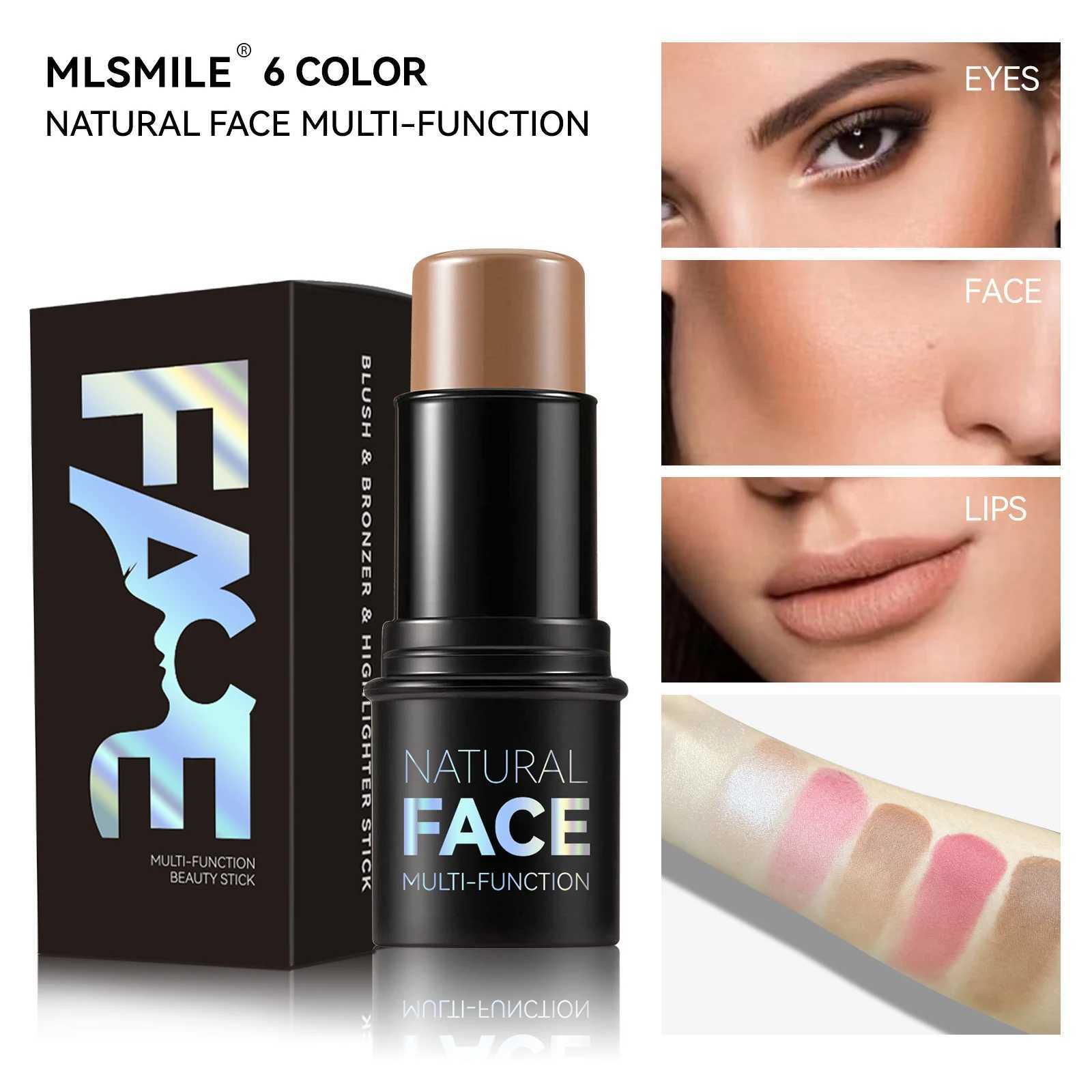Makeup Face Contouring Bronzer Stick Multifunctional Highlighter Brightening Silkworm Ber Rouge Cream Modify Concealer PenW250217