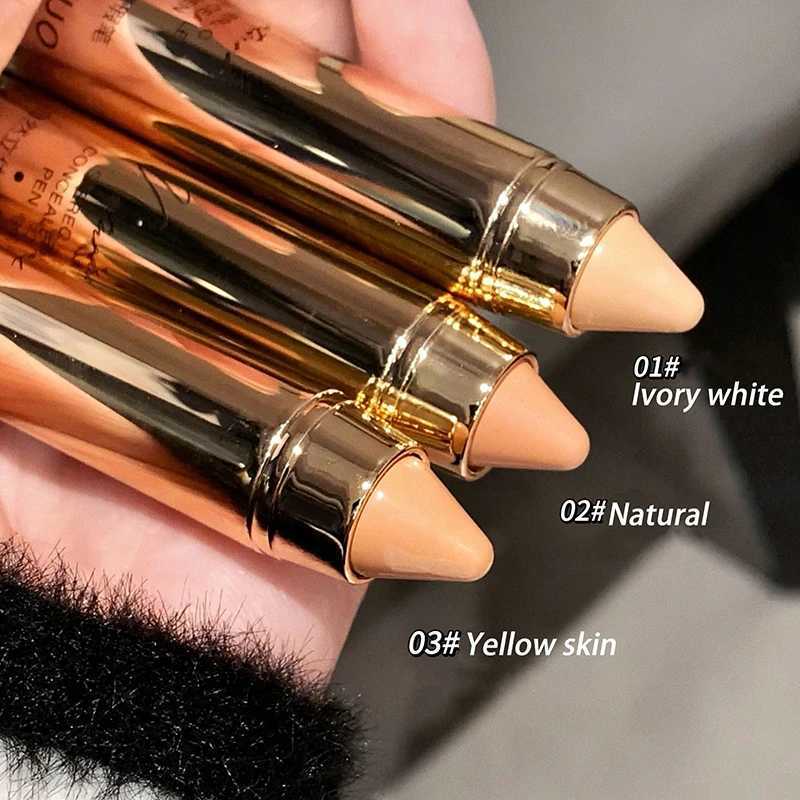 Waterproof concealer natural cover dark circle corrector bright facial contour concealer high gloss cosmeticsW250217