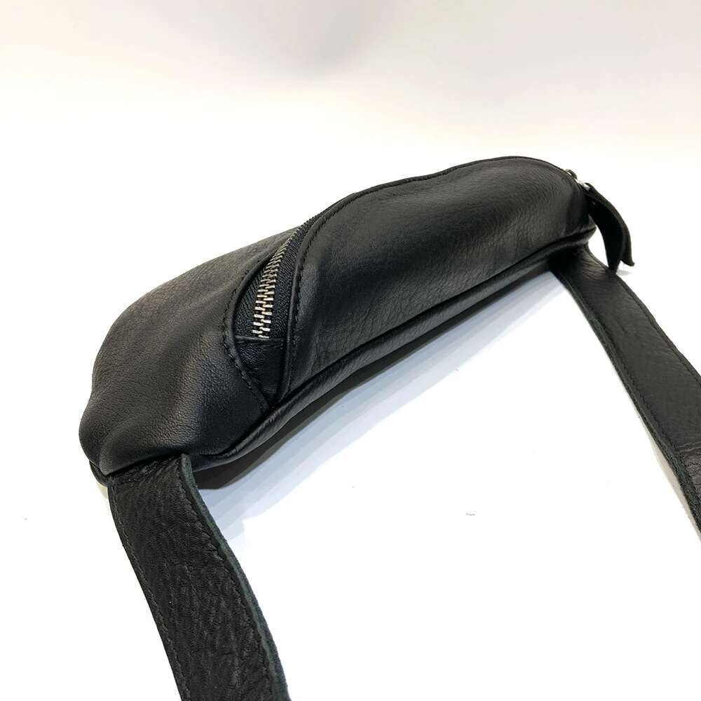Simple Design Women's Chest Cow Leather Waist Bag Fashion Female Crossbody Bags Outdoor Leisure Fanny Pack For Women