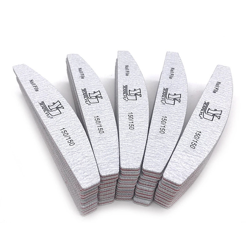 50 pcs/lot Professional Nail File Buffer For Double-sided Polish Nails Files lime a ongles Nail Manicure Tool Wholesale Grit 80 250214