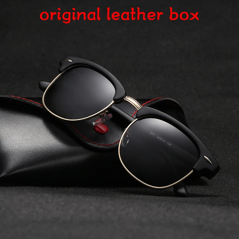 ROSYBEE UV400 Polarized Sunglasses Men Women Classic Cool Retro Sun Glasses Coating Man Driving Shades Fashion Male Oculos 250213