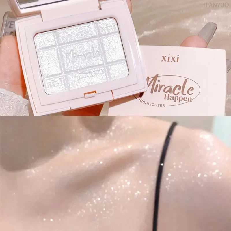 Hot 3D Embossed Glitter Palette Eyeshadow Cheek Contour High Gloss Palette Body Highlight Palette Illuminator CosmeticsXJ250217