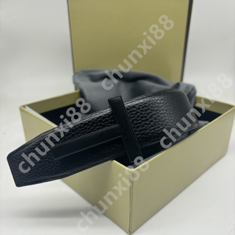 Belts for men designer Genuine Leather Letter T Buckle Belts Men Designer Belt Width 3.8cm Fashion Women High Quality Waistband