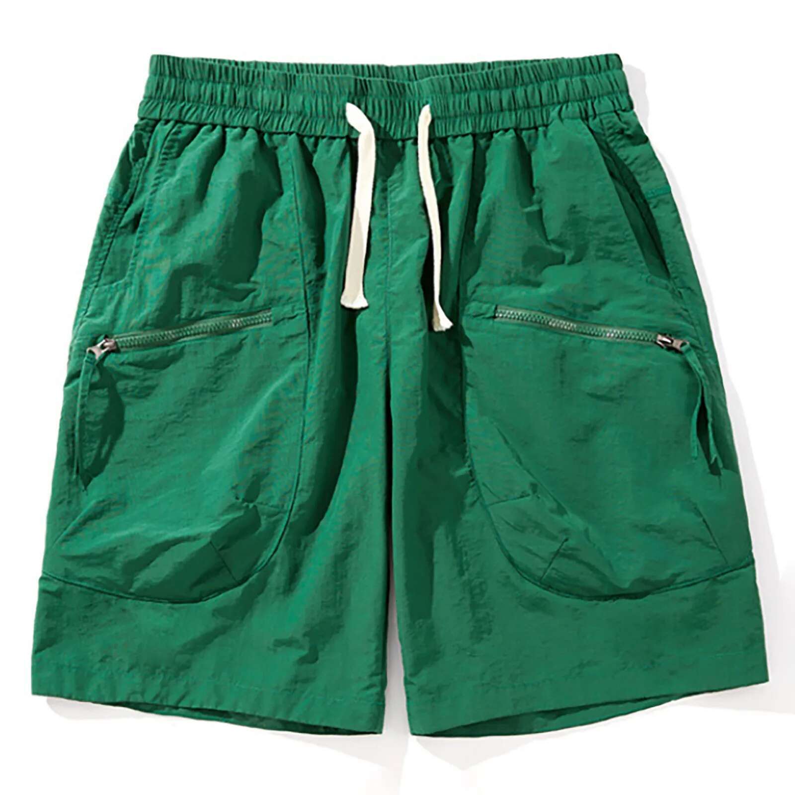 2025 Summer Solid Color Men's Designer Shorts Zipper Pocket New Casual Quick Drying Breathable Shorts Basketball Sports Shorts Cortos Hombre