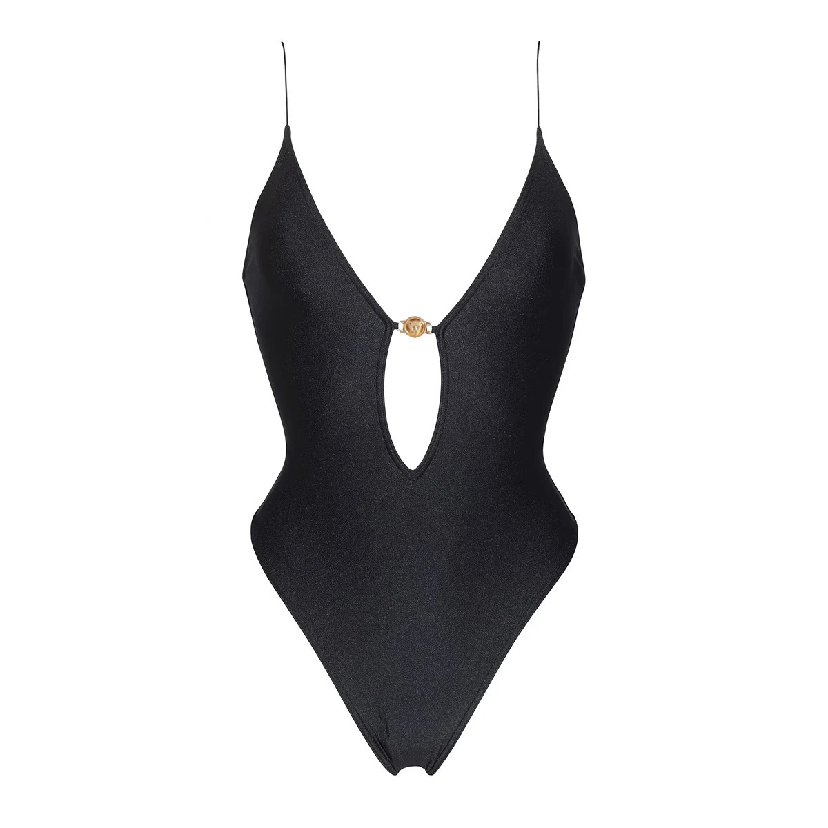 Push Up Sexy Women One Piece Swimsuit Female Swimwear Brazilian Monokini Swimming Suit Beachwear String Black Bathing 250213