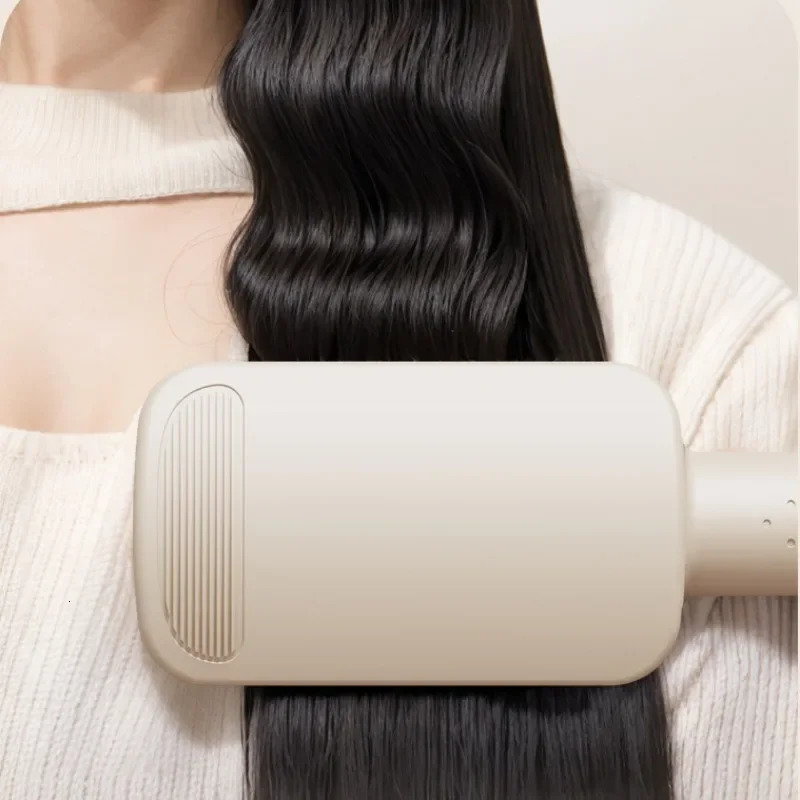 Hair Curler Plank Wave Iron Heating Curling Professional Ener White Styling Rollers Tools Portable Electric Appliances 250214