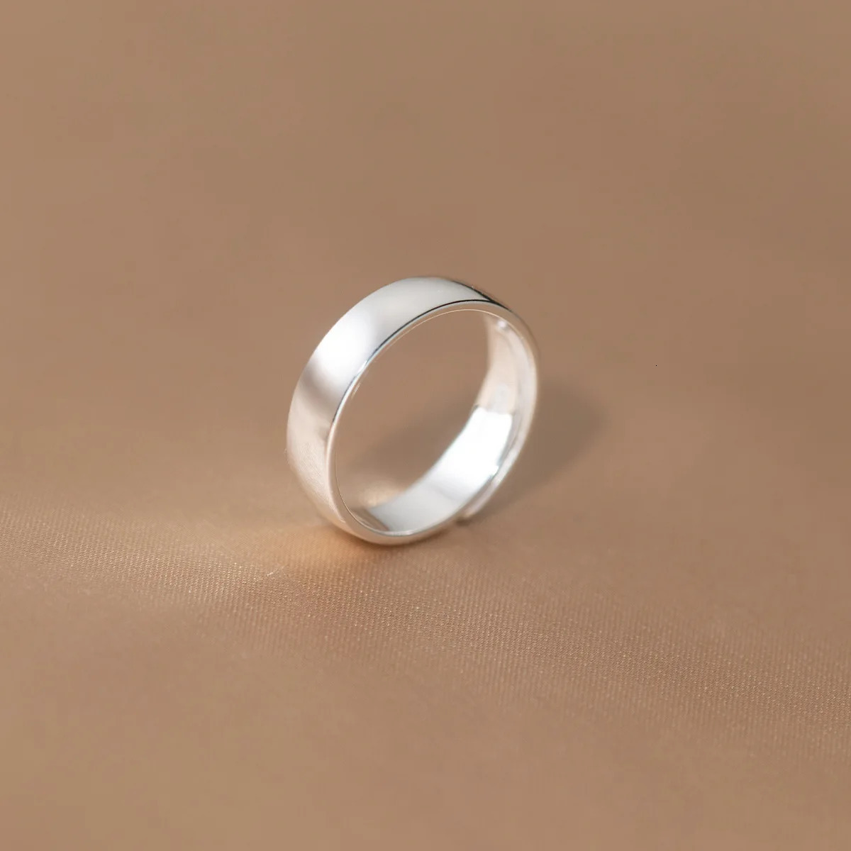 La Monada 55-61mm Adjustable Womens Ring S999 Pure Silver Womens Ring 999 Silver Finger Ring 4g 3g 2.5g 250213