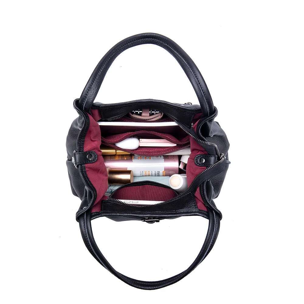 Large Capacity Crossbody Cow Leather Versatile Messenger Bags for Women Handbags Women's Shoulder Bag