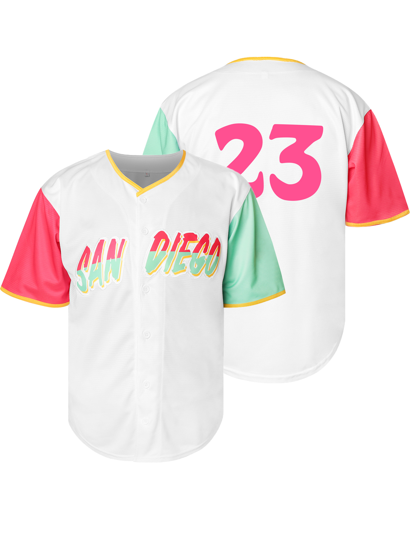 Fernando Tatis Jr. Custom Baseball Jersey Stitched Personalized Manny Machado Customized Jerseys Custom Any Number Name