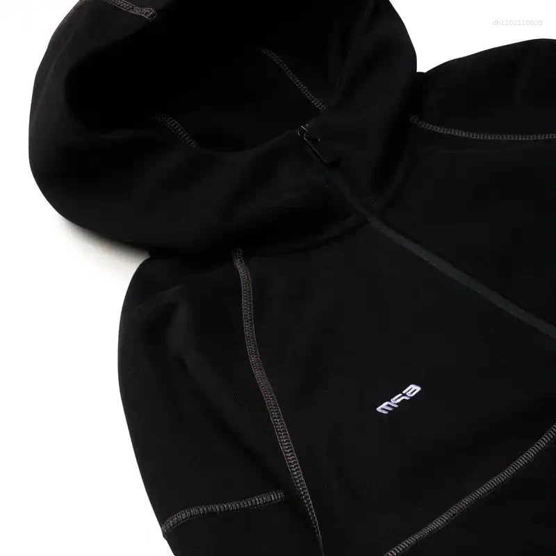 Men's Tracksuits Men Sportswear Set Zip Hoodie Sweatshirt Sweatpants Two Piece Hip Hop Letter Embroidery