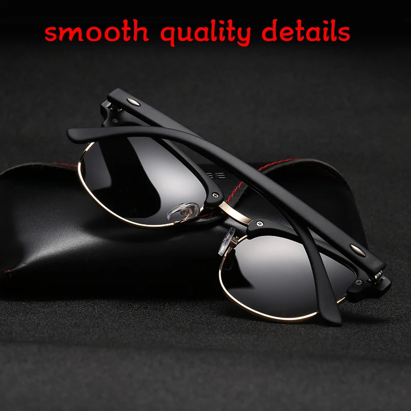 ROSYBEE UV400 Polarized Sunglasses Men Women Classic Cool Retro Sun Glasses Coating Man Driving Shades Fashion Male Oculos 250213