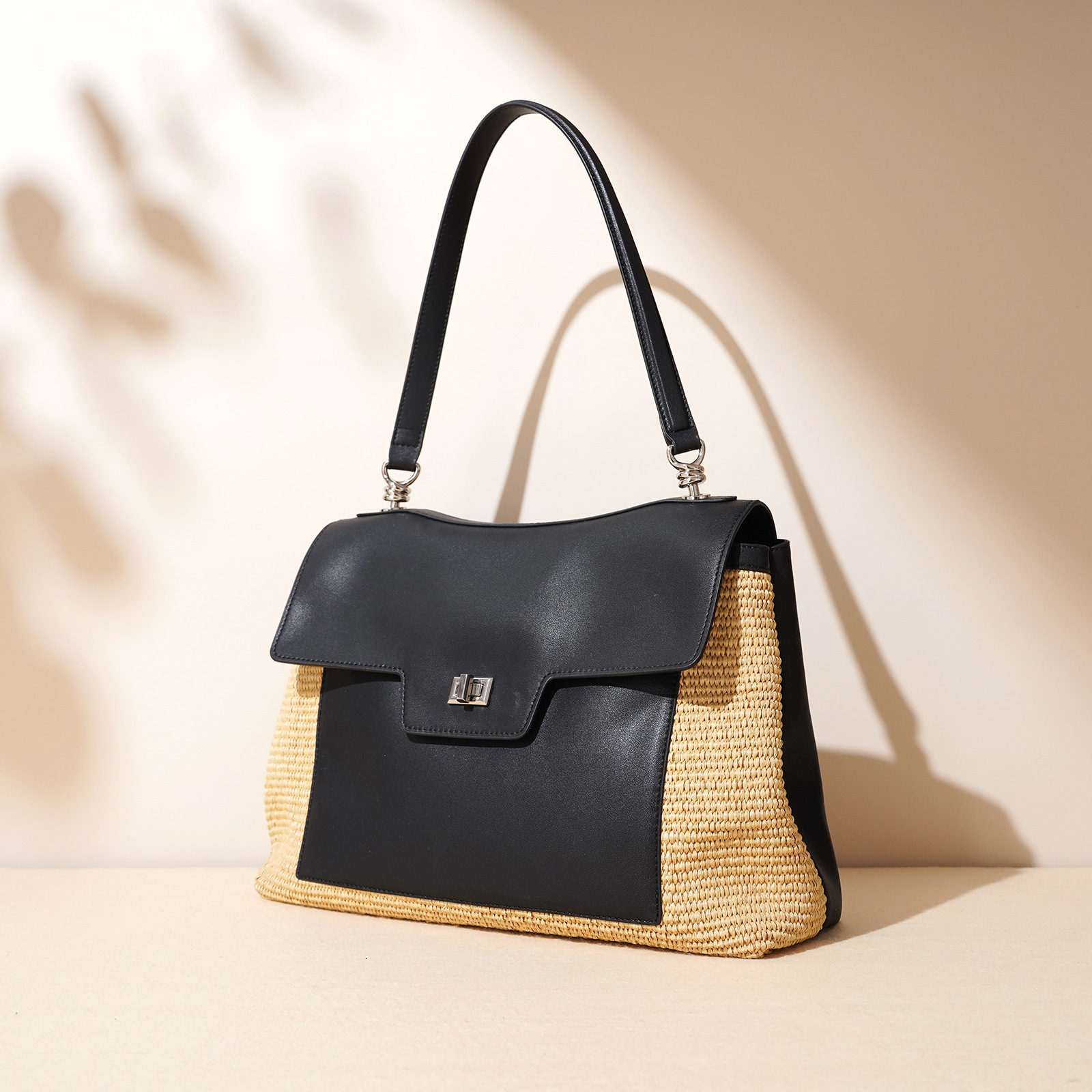 Bag 2025 New Shoulder Crossbody With Fashionable And High-End Feel, Large Capacity Portable Tote Bag