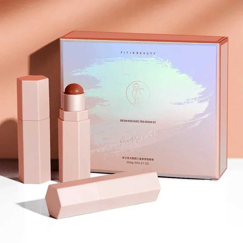 High Quality Bronzer Contour Stick Makeup For Face Highlighter Makeup Shadow Bronzer Lasting Concealer Facial Brighten CosmeticsW250217