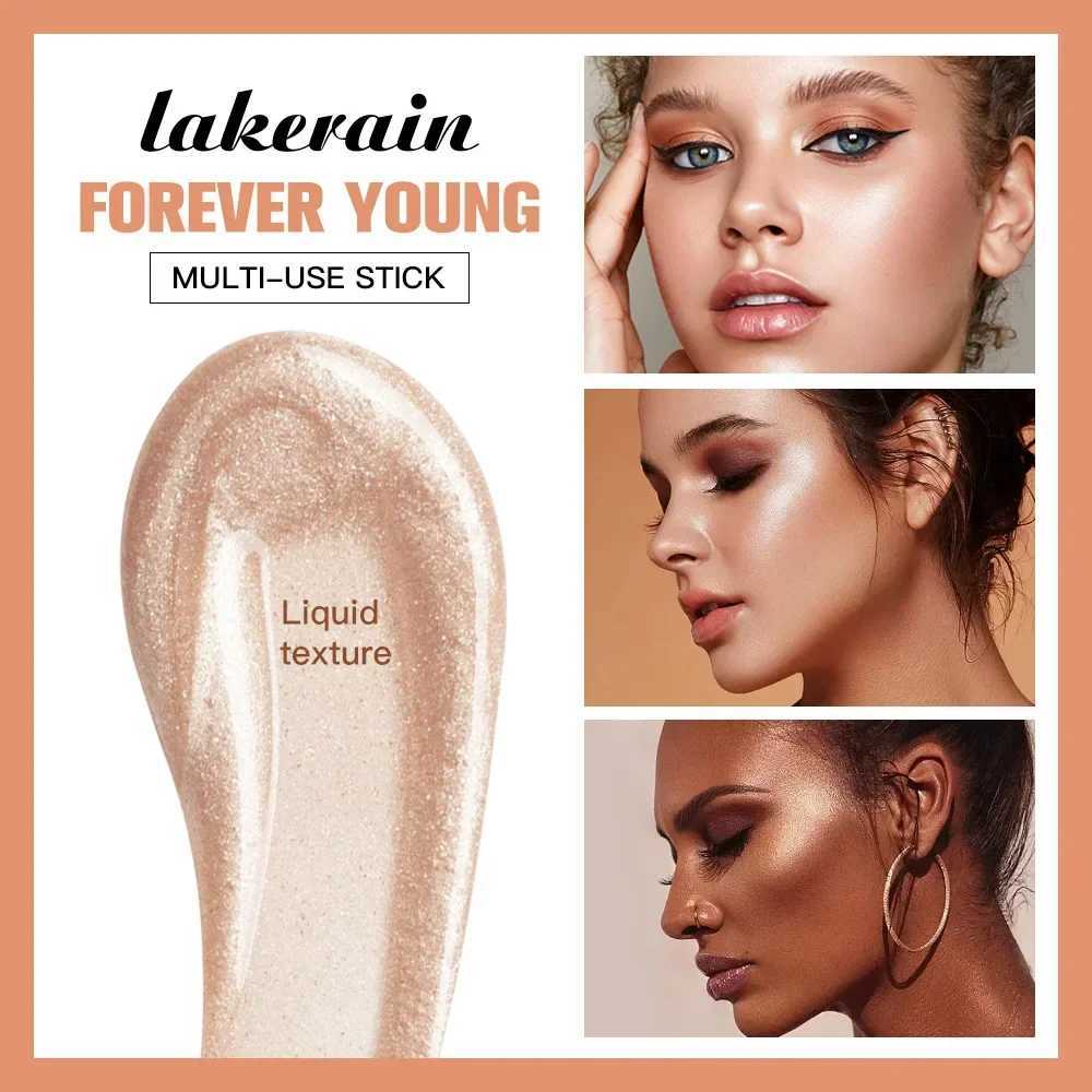 Lakerain Highlighter Multi-purpose Makeup Pen B Contour Pen Sponge Tip Lescent Shining Brightening Beauty Stick CosmeticW250217