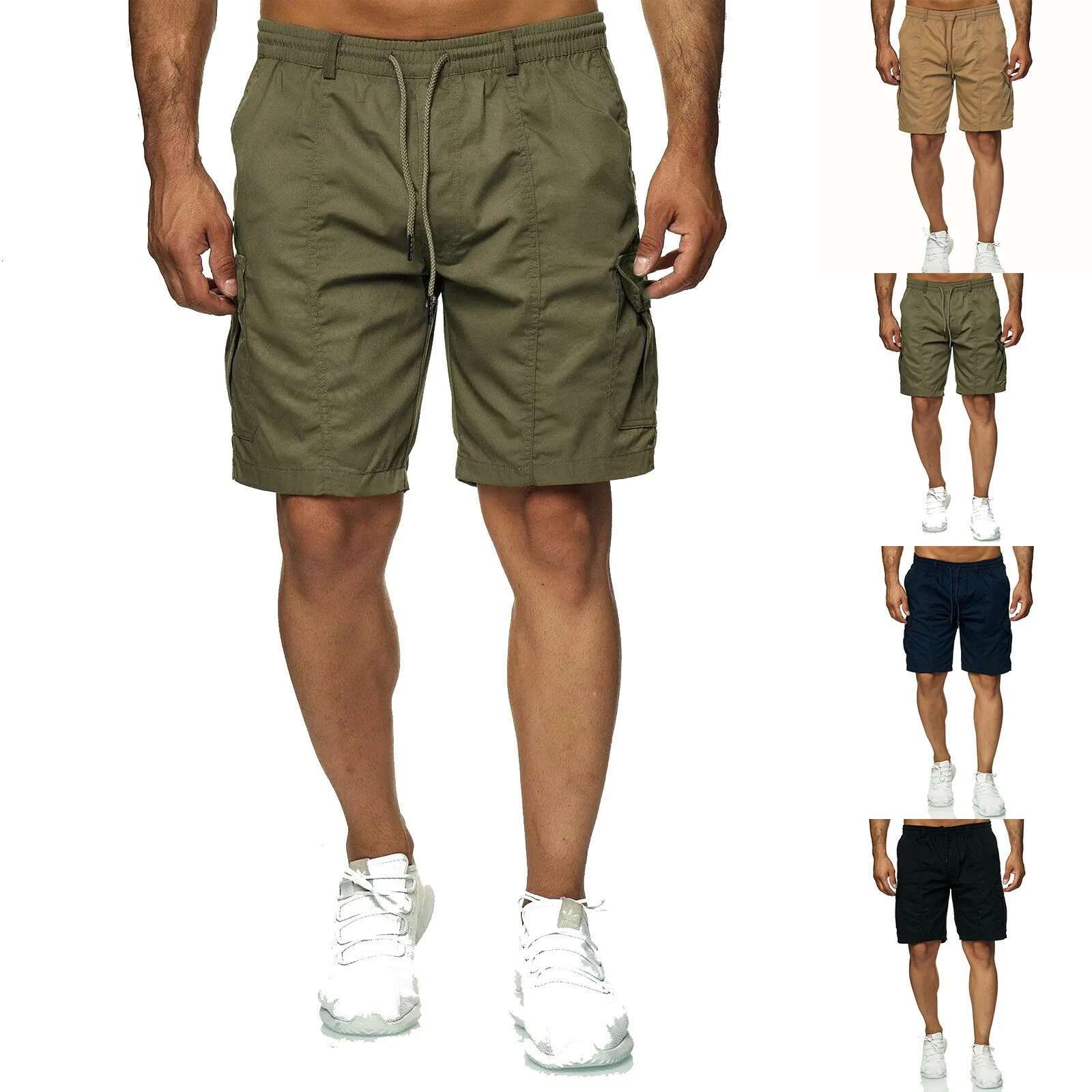 Men's Designer Shorts Gymnastics Equipment Men's Work Pants Casual Outdoor Elastic Lightweight Summer Short With Pockets Sports Shorts Corto