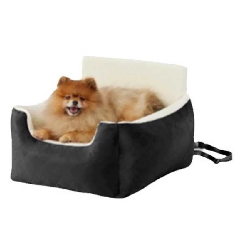 Dog Car Seat Covers Travel Kennel Pet Mat Rear Safety Buckle Fixed Protection Anti Dirt Machine Washable Small H250211