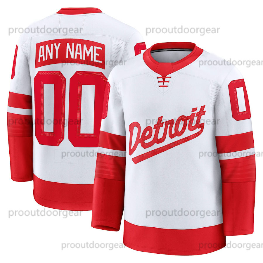 2025 Stadium Series Hockey Jersey Kane Seider Raymond Yzerman Copp Ice Hockey Jerseys Mens Womens Youth