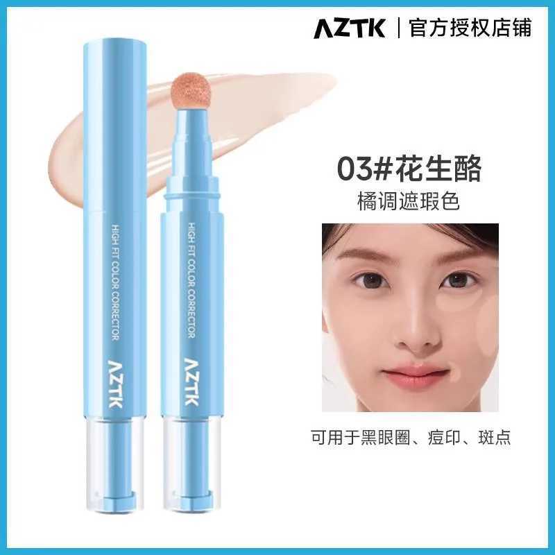 AZTK High Fit Color Corrector Liquid Concealer Pen Highlighter Stick Brightener Contouring Moisturizing Lightweight Powder CreamXJ250217