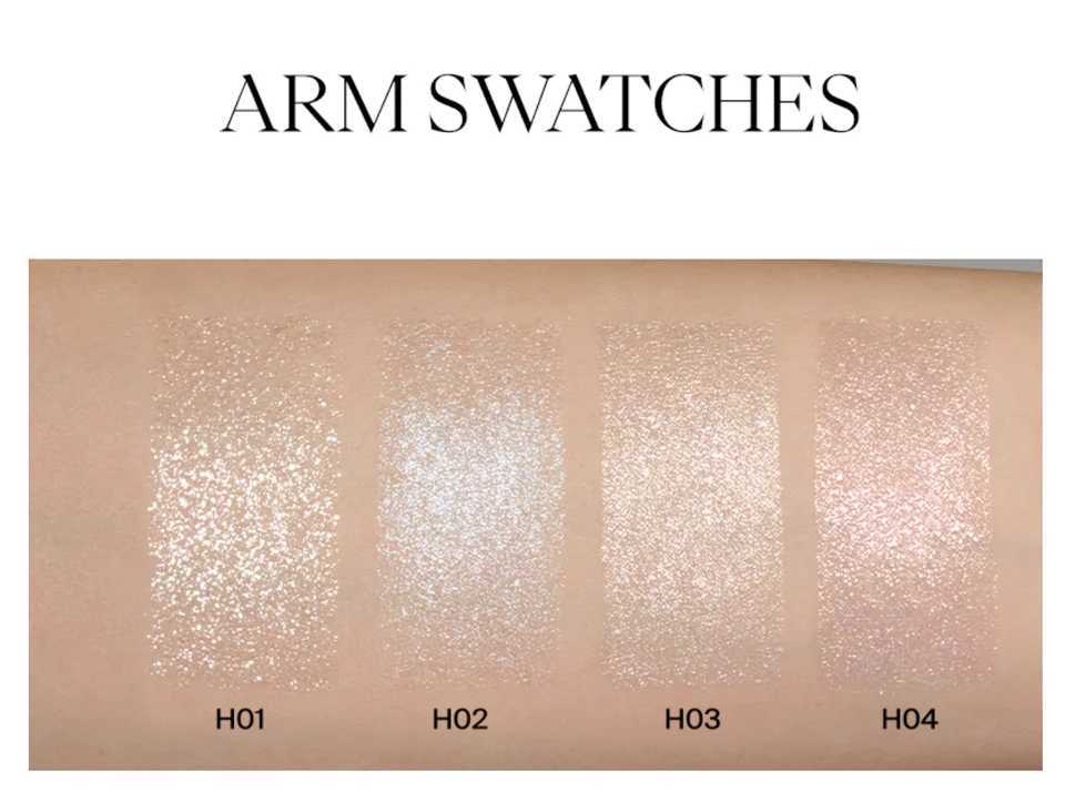 Joocyee Jelly Highlighter Stick Diamond Shimmer Long-Lasting Weightless Feel Waterproof Champagne Cosmetics Face MakeupW250217