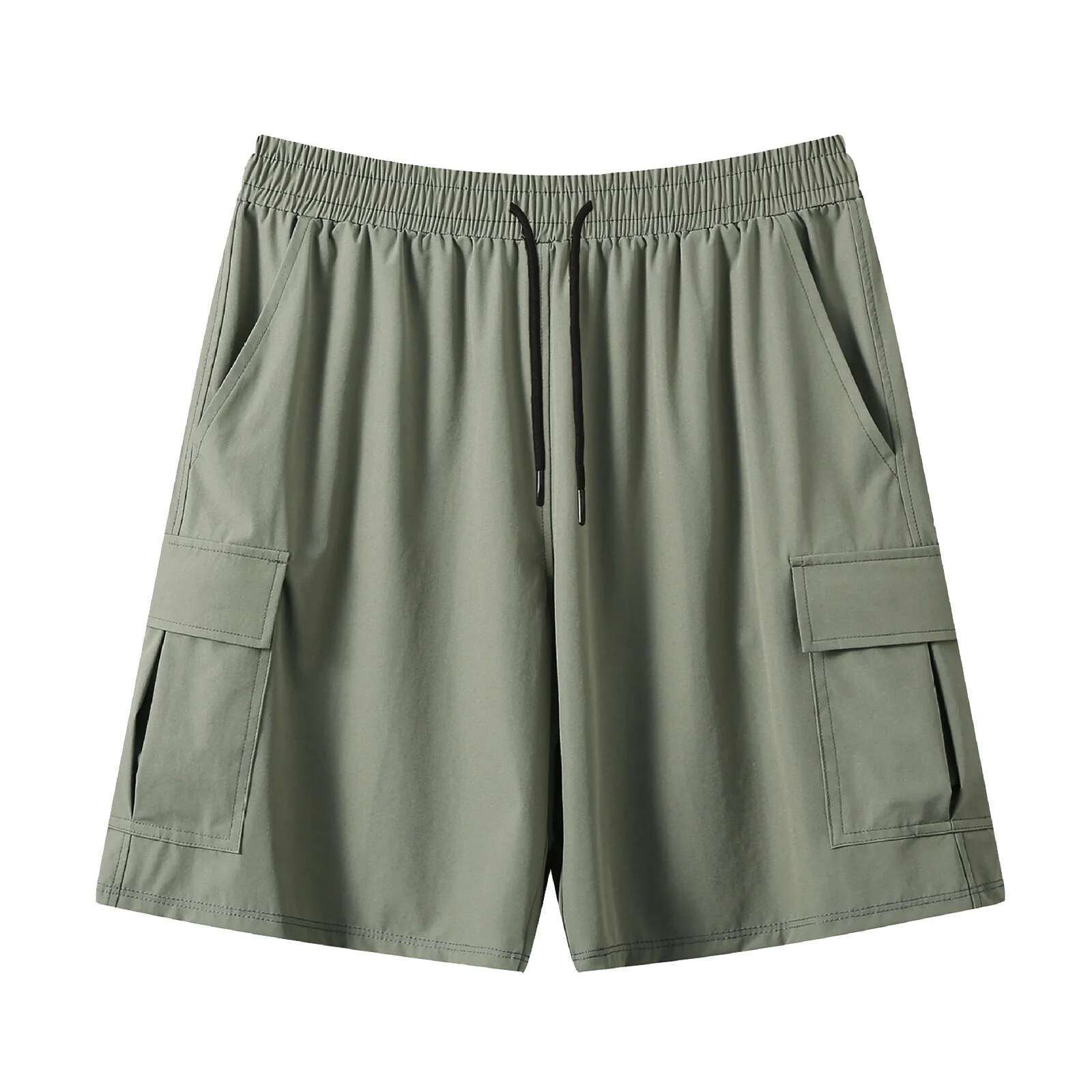 Outdoor Hiking Shorts Men's New Comfortable Clothing Men's Designer Work Pants Elastic Waist Drawstring Quick Drying Breathable Summer Casua