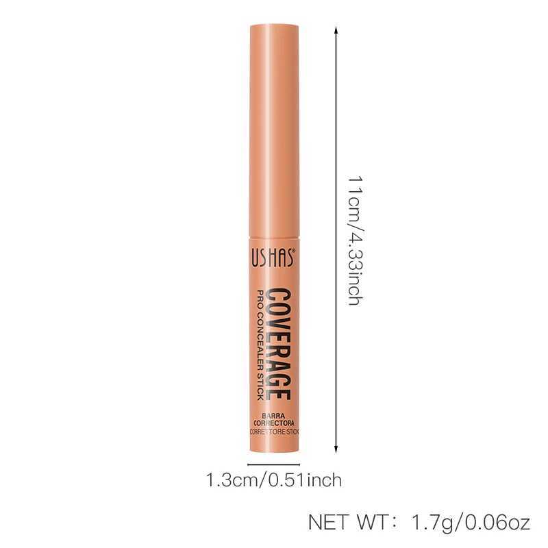 USHAS 12 Color Concealer Stick Decorate Facial Contours Highlight Paste Cover Acne Blemishes Moisturizing ConcealerXJ250217