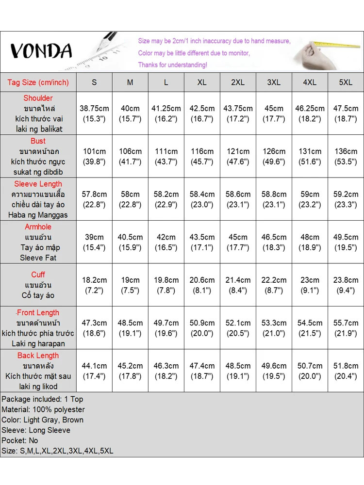 VONDA Fashion Long Sleeve Hooded Sweatshirts Women Causal Solid Color Zipper Pullover Soprt Simple Loose Hoodies Oversized 250213