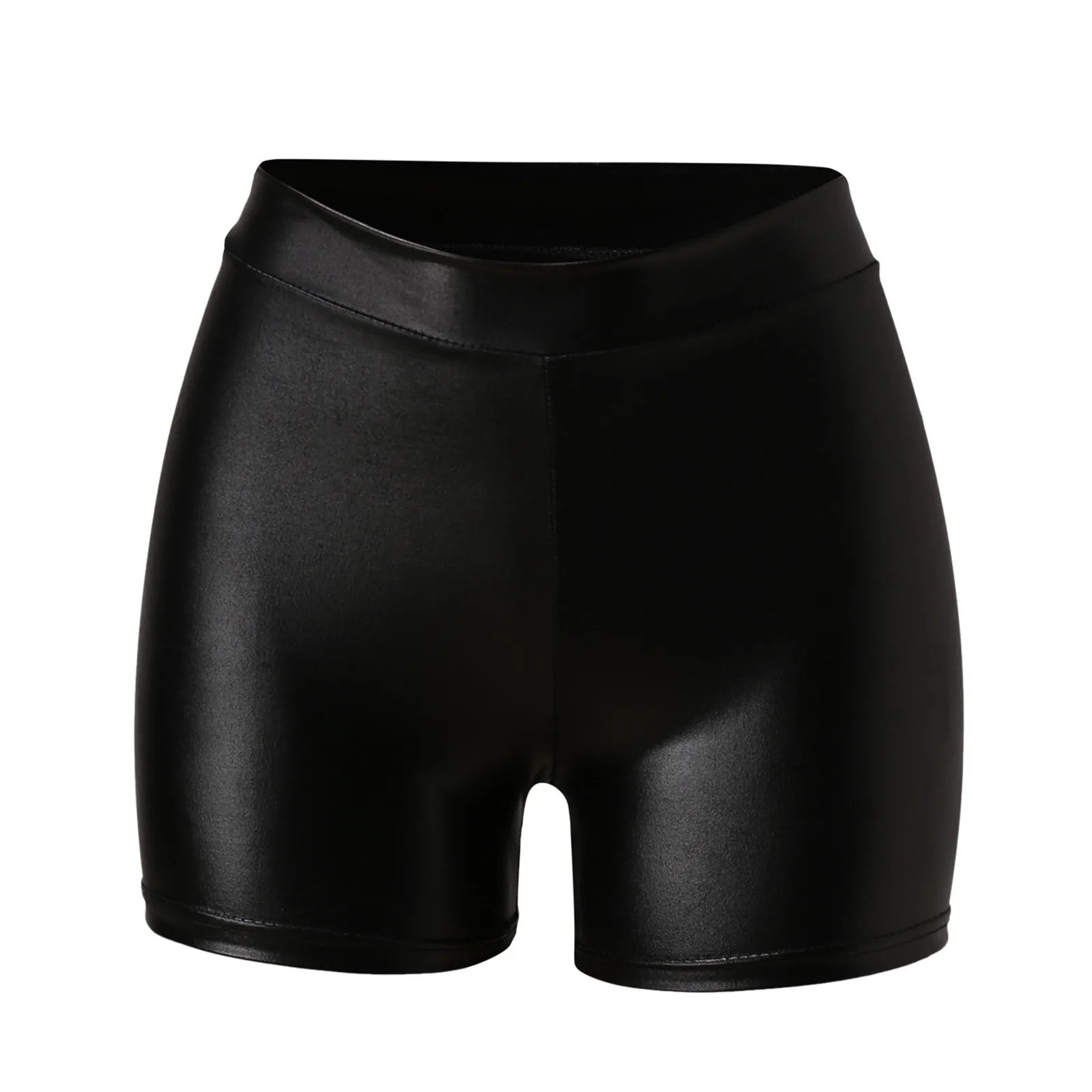 Sexy Leisure Outdoor Shorts Pants Casual Summer Drawstring Clothing Comfortable Fashion Leather Tight Trousers 250213