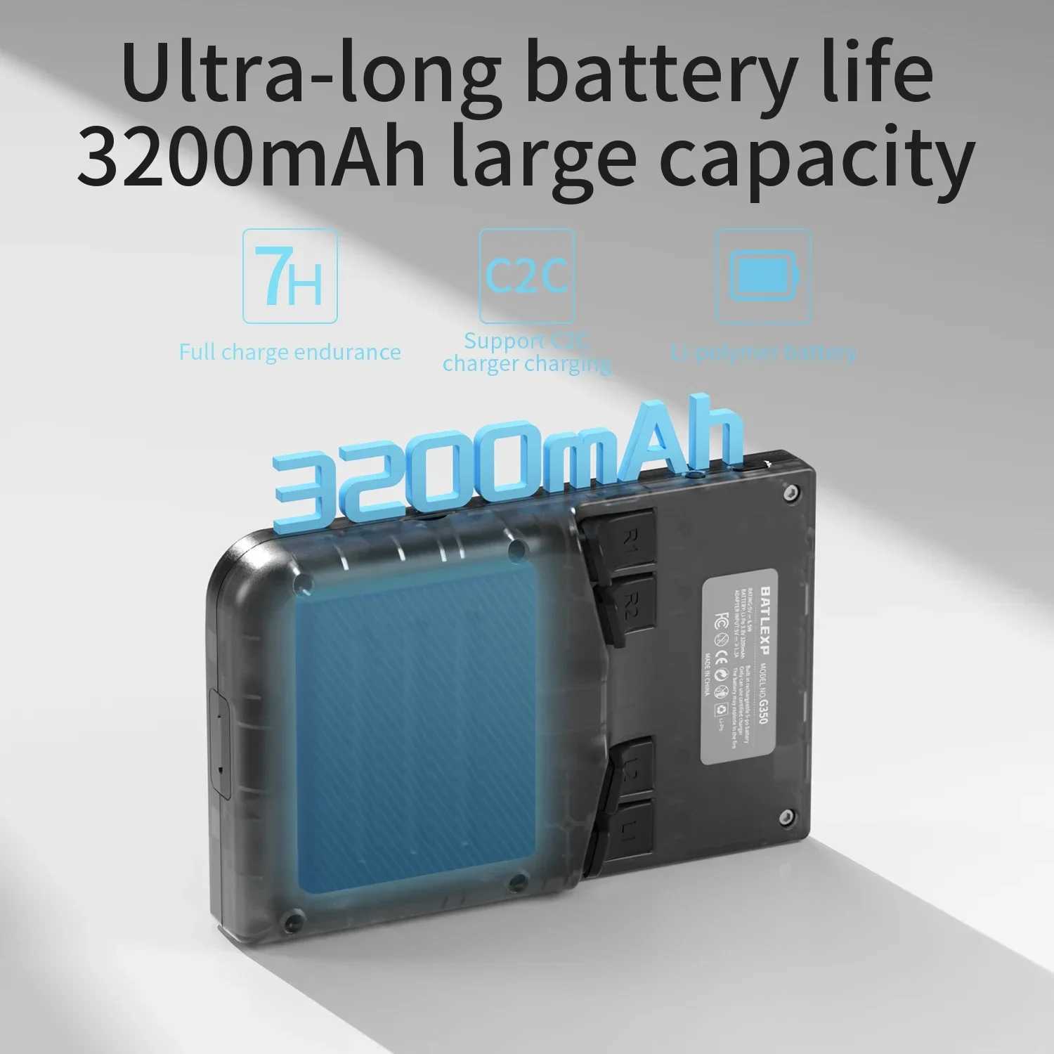 AMPOWN G350 Portable Game Csole 3.5 Inch IPS Handheld Game Players Video Game Csolas 3200mAh Linux Mini WIFI C2C Z250325