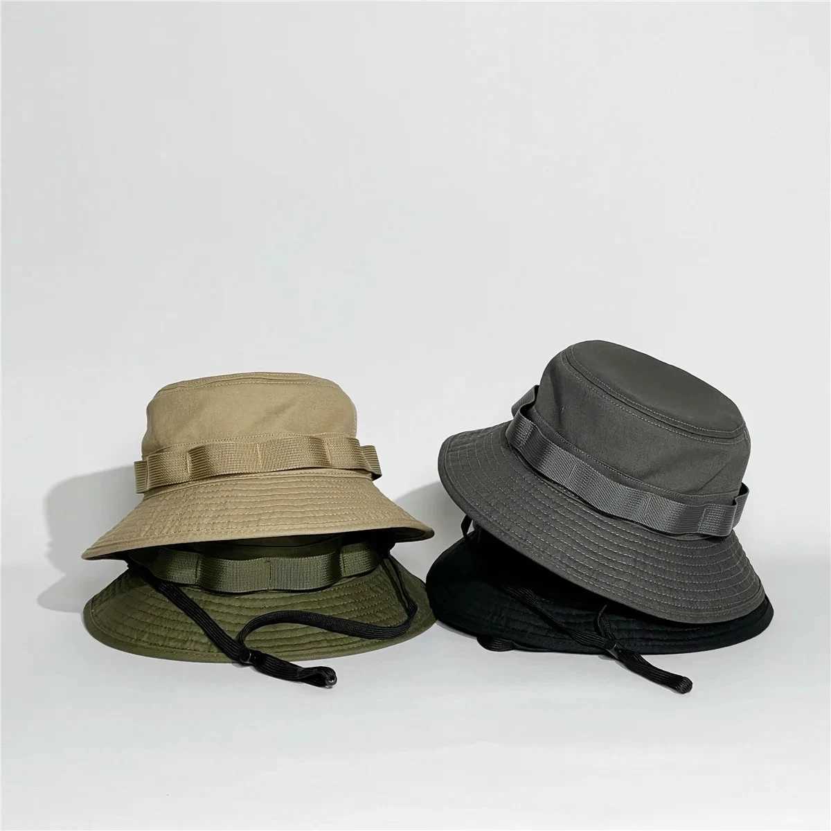 2023 Cotton Outdoor Sports Bob Women Bonnie Caps Mens Fishing Hat Mens Streetwear Bucket Hats W250217