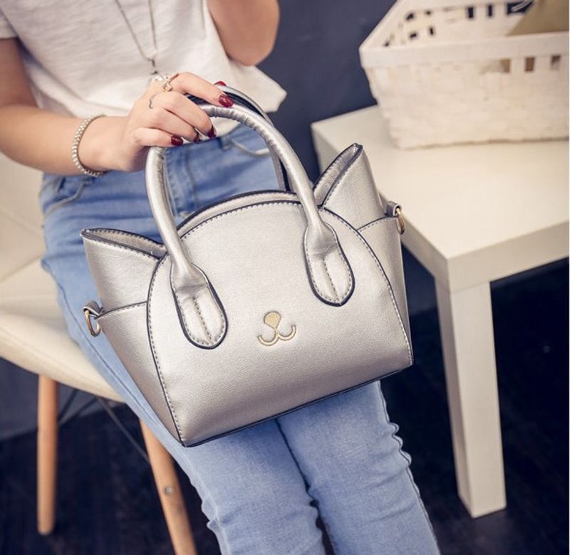 luxury bag New Fashion Summer Cat Wings Handbag Korean Version Toothpick Pattern Small Single Shoulder Oblique Straddle Bag