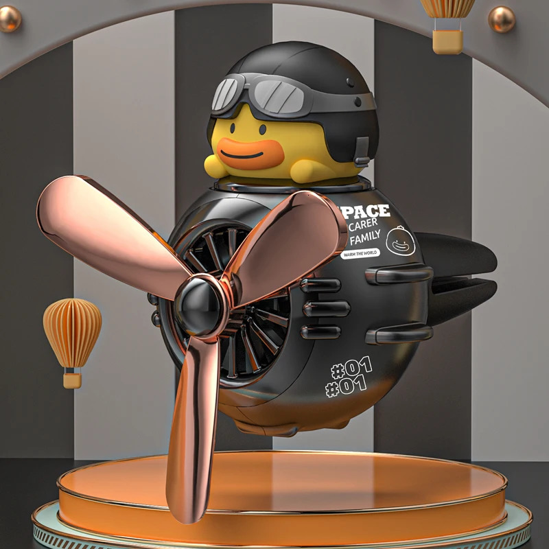 1PC Car Magnetic Cute Cartoon Figure Air Outlet Clip Aroma - Complimentary Two Unscented PE Tablets and Two 5ml Bottles 250214