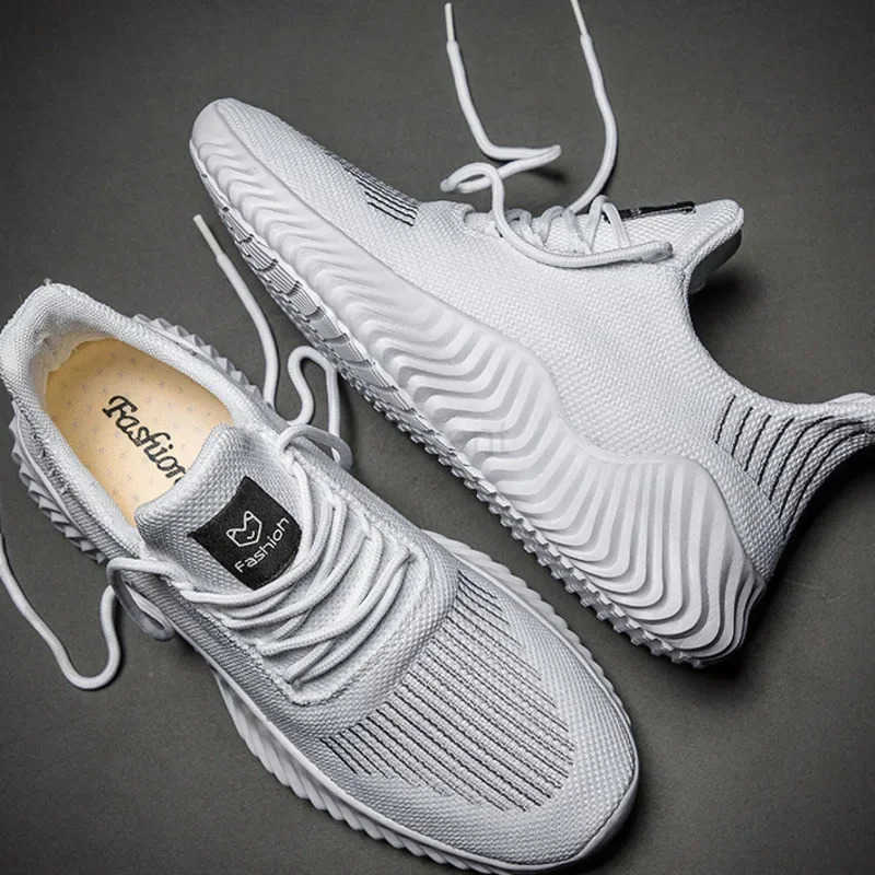 Mens Sneakers White Walking Running Shoes Men Casual Shoes Sneakers for Men Plus Size 49 Mens Tenis Mascino Z250217