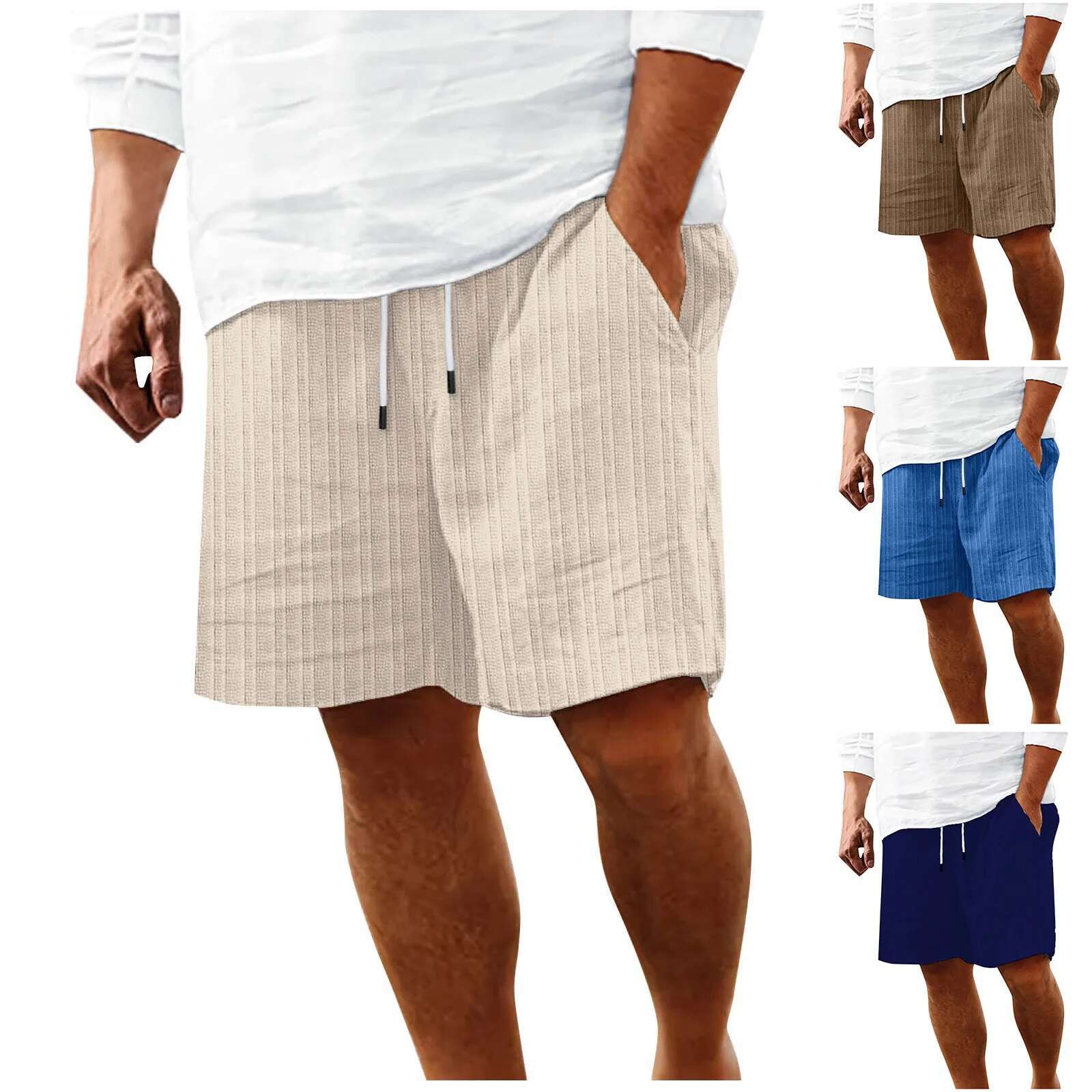 Hiking Men Y Men's Pure Cotton 2025 Summer New Style Men's Designer Shorts Beach Breathable Quick Drying Outdoor Leisure Shorts Running Spor