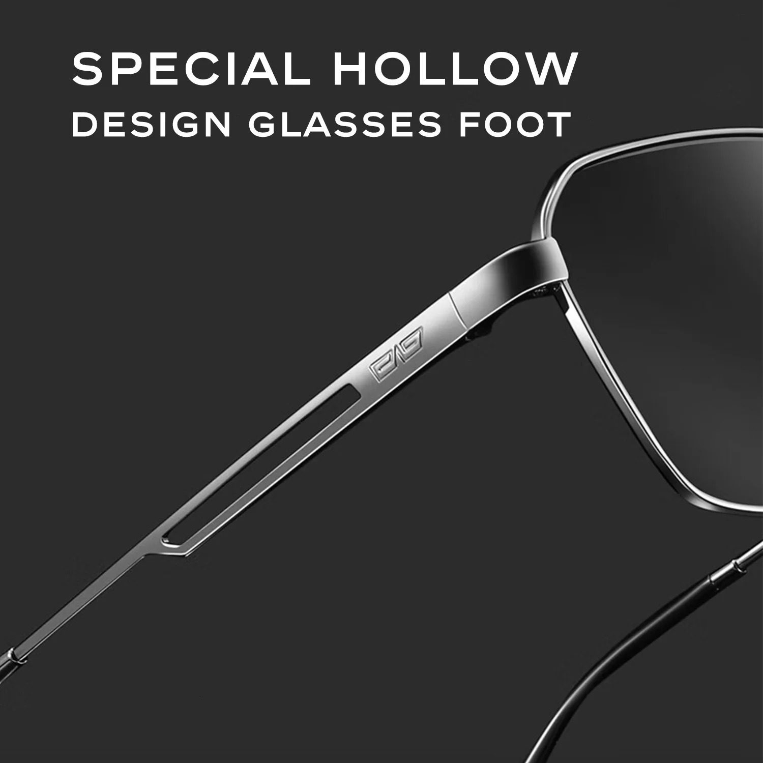 CAPONI Polarized Sunglasses Men Outdoor Black Sun Glasses Driving UV400 Protect Pochromic Gray Glasses BS24708 250213