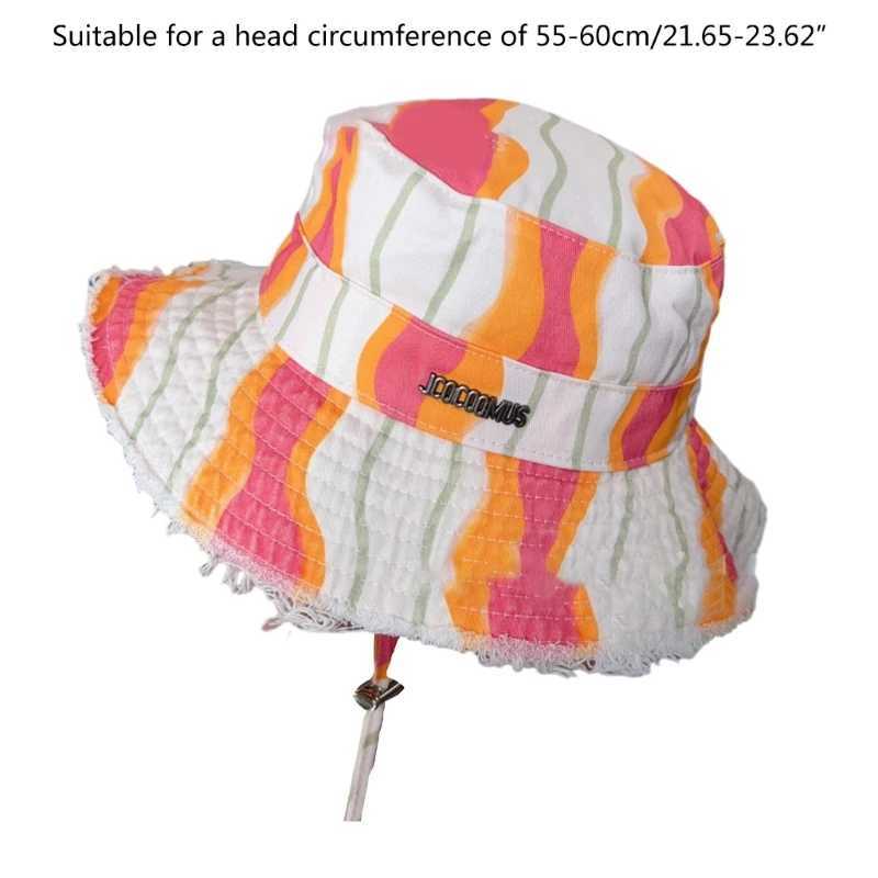 Fishing Hat Wide Brim Cover Sunshade Summer Must Have Item Colorful Painting Drop Shipping W250217