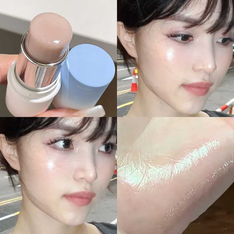 Shimmer Highlighter Stick Natural Water Light Clear Fine Shining Pearl Contour Shading Brightening Face Illuminator Dupes MakeupXJ250217
